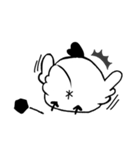 ぽっぽ【モノクロ】（個別スタンプ：31）