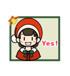 コナネのクリスマスLINEスタンプ（英語版）（個別スタンプ：2）