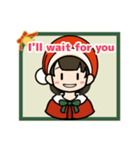 コナネのクリスマスLINEスタンプ（英語版）（個別スタンプ：4）