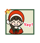 コナネのクリスマスLINEスタンプ（英語版）（個別スタンプ：8）