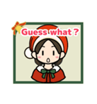 コナネのクリスマスLINEスタンプ（英語版）（個別スタンプ：10）