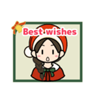 コナネのクリスマスLINEスタンプ（英語版）（個別スタンプ：13）