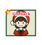 コナネのクリスマスLINEスタンプ（英語版）（個別スタンプ：22）