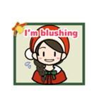 コナネのクリスマスLINEスタンプ（英語版）（個別スタンプ：25）