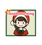 コナネのクリスマスLINEスタンプ（英語版）（個別スタンプ：29）