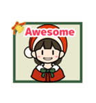 コナネのクリスマスLINEスタンプ（英語版）（個別スタンプ：36）