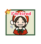 コナネのクリスマスLINEスタンプ（英語版）（個別スタンプ：38）