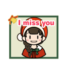 コナネのクリスマスLINEスタンプ（英語版）（個別スタンプ：39）