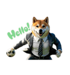 柴犬太の日常会話【サッカー部】（個別スタンプ：4）