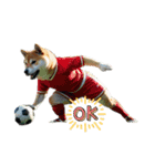柴犬太の日常会話【サッカー部】（個別スタンプ：8）