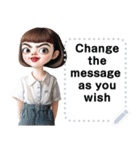 Mapraw kaew : Message Stickers (JP)（個別スタンプ：15）