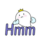 ぷっくり天使★カラフル英字（個別スタンプ：23）