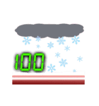 気持ちメーター。（個別スタンプ：7）