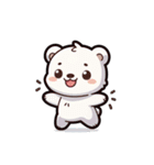 しろくまさん集めました！日常生活（個別スタンプ：16）