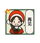 コナネのクリスマスLINEスタンプ（簡体字）（個別スタンプ：36）