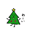 クリスマスちゃん (手描き)（個別スタンプ：4）