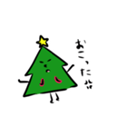 クリスマスちゃん (手描き)（個別スタンプ：5）