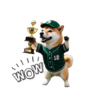 柴犬太の日常会話【野球部】（個別スタンプ：4）