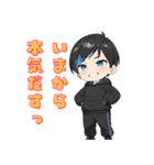 ゲーマー・パーカー男子れんちゃん（個別スタンプ：32）
