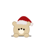 くま クリスマス（個別スタンプ：3）