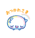 ふんわりかわいい♪ぷくぷくあわわちゃん（個別スタンプ：12）