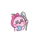 ピンクあひるのこもも（個別スタンプ：13）