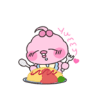 ピンクあひるのこもも（個別スタンプ：27）