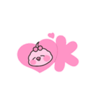 ピンクあひるのこもも（個別スタンプ：28）