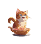 イロイロ猫2（個別スタンプ：6）