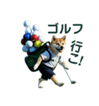 柴犬太の日常会話【ゴルフ部】（個別スタンプ：4）