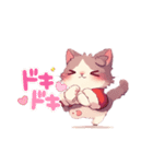 かわいいクリスマスねこ（個別スタンプ：13）