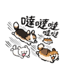 NORICOPO'S DOG ＆ HAMU-chan(Chinese ver.)（個別スタンプ：3）