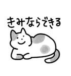 応援ねこスタンプ（個別スタンプ：11）