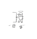 仕事ないけどまいにちしあわせ（個別スタンプ：18）