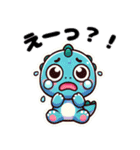 きょうりゅうの毎日：日常会話＆挨拶冬ver.（個別スタンプ：16）