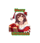 MerryChristmas  Xmas サンタクロース（個別スタンプ：4）