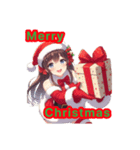 MerryChristmas  Xmas サンタクロース（個別スタンプ：5）