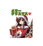 MerryChristmas  Xmas サンタクロース（個別スタンプ：6）