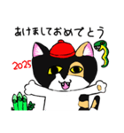もも クリスマス＆お正月バージョン（個別スタンプ：5）