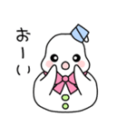 雪だるまちゃんSimple✻冬（個別スタンプ：14）