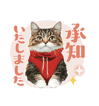 【日常挨拶】ねこさんといっしょ♪冬（個別スタンプ：24）