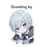 全て同じセリフ【Standing by】  1（個別スタンプ：15）