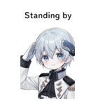 全て同じセリフ【Standing by】  1（個別スタンプ：22）