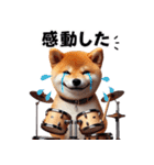 柴犬ドラマー（個別スタンプ：26）