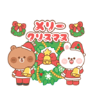 カナとカキ : クリスマスと新年2（個別スタンプ：15）