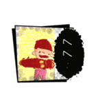 なぞのシュールキャラ（個別スタンプ：25）