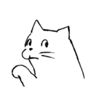 他人顔ねこ（個別スタンプ：3）