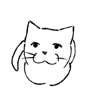 他人顔ねこ（個別スタンプ：8）