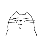 他人顔ねこ（個別スタンプ：10）