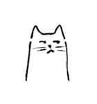 他人顔ねこ（個別スタンプ：23）